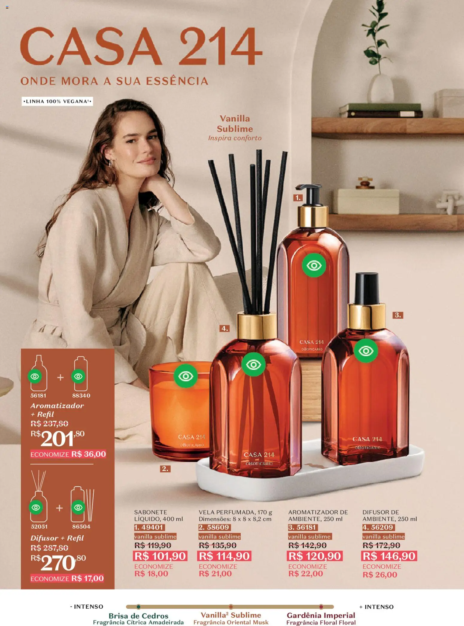 O Boticário Folheto - válido de 02.03.2026 | Página: 42 | Produtos: Difusor, Fragrância, Sabonete