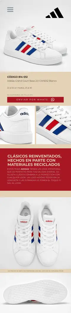 Vista previa de SC Pakar catálogo Regalos Premium, nuevo folleto de la tienda, válido en México a partir del 14.11.2025 | Página: 41 | Productos: Tenis