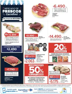 Vista previa Carrefour ofertas válido desde el 13.11.2025 | Página: 15 | Productos: Pollo, Milanesa, Cerdo, Té