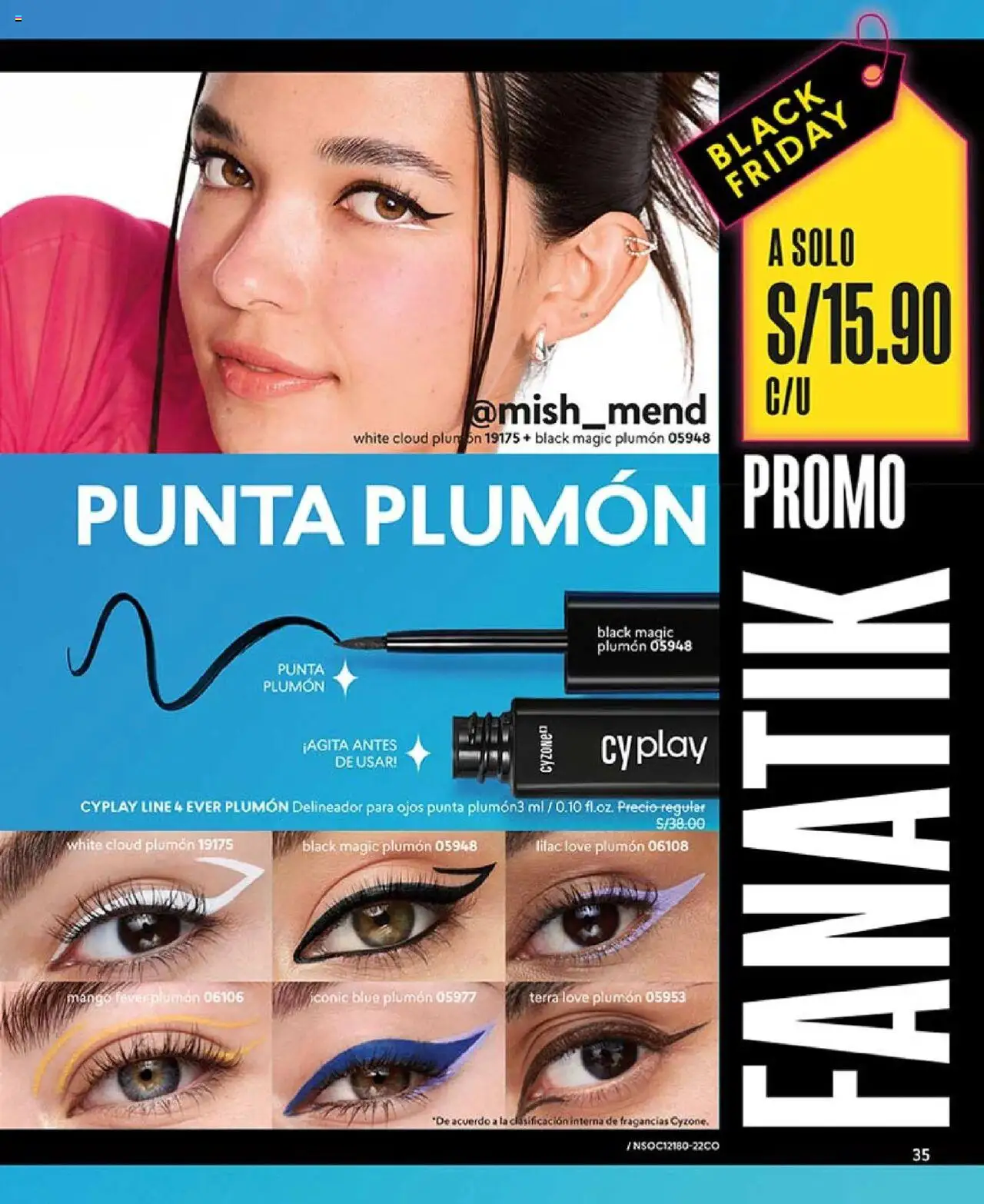 Catálogo CyZone válido desde 03.10.2025 | Página: 37 | Productos: Delineador