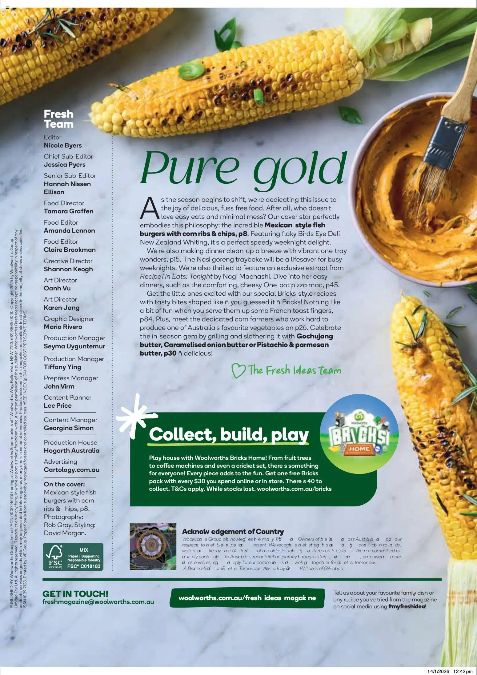 Woolworths catalogue - valid from 01.03.2026 | Page: 3 | Products: Gem, Butter, Pizza, Fish