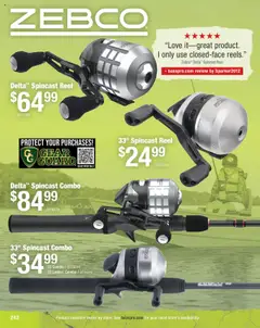 Preview of Cabela's weekly ads valid from 27.01.2025 | Page: 242 | Products: Bearings