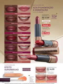 Eudora - Revista 03/2026 - Pré-Visualização do folheto da loja Eudora, válido de 26.01.2026 | Página: 18 | Produtos: Pêssego, Batom, Avelã