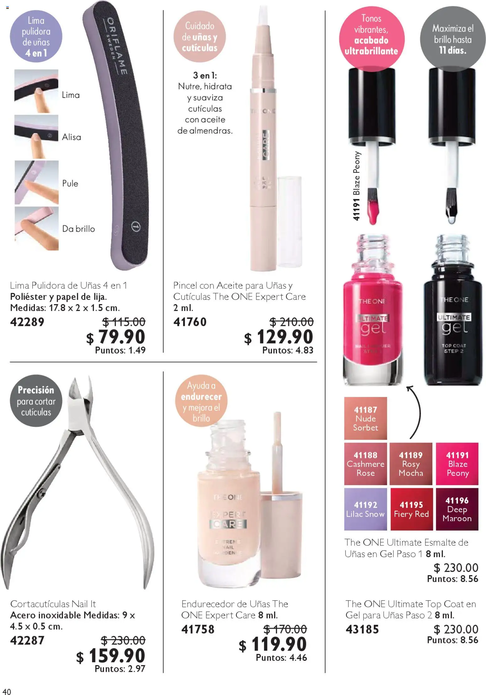 Nuevas ofertas de Oriflame válidas en toda la República Mexicana desde el 25.10.2025. ¡Encuentra las mejores ofertas en Oriflame Buen Fin! | Página: 40 | Productos: Pincel, Brillo, Aceite, Top