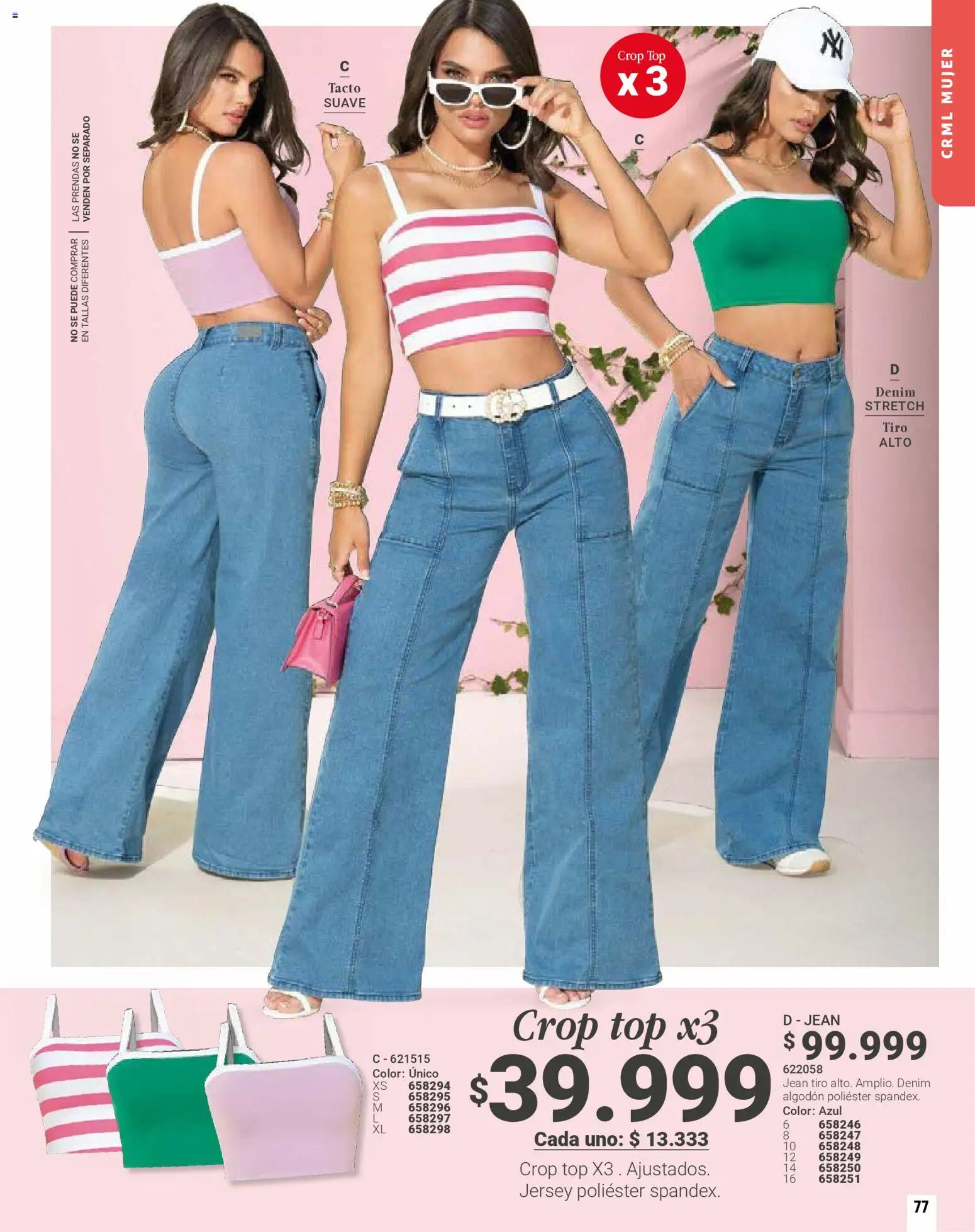 Carmel revista - valida desde el 01.02.2026 | Página: 77 | Productos: Algodón, Jean, Top