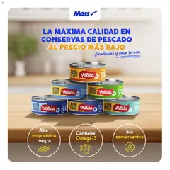 Vista previa de folleto Catálogo Mass  de la Mass válido desde 06.02.2026 | Página: 7 | Productos: Aceite, Pescado
