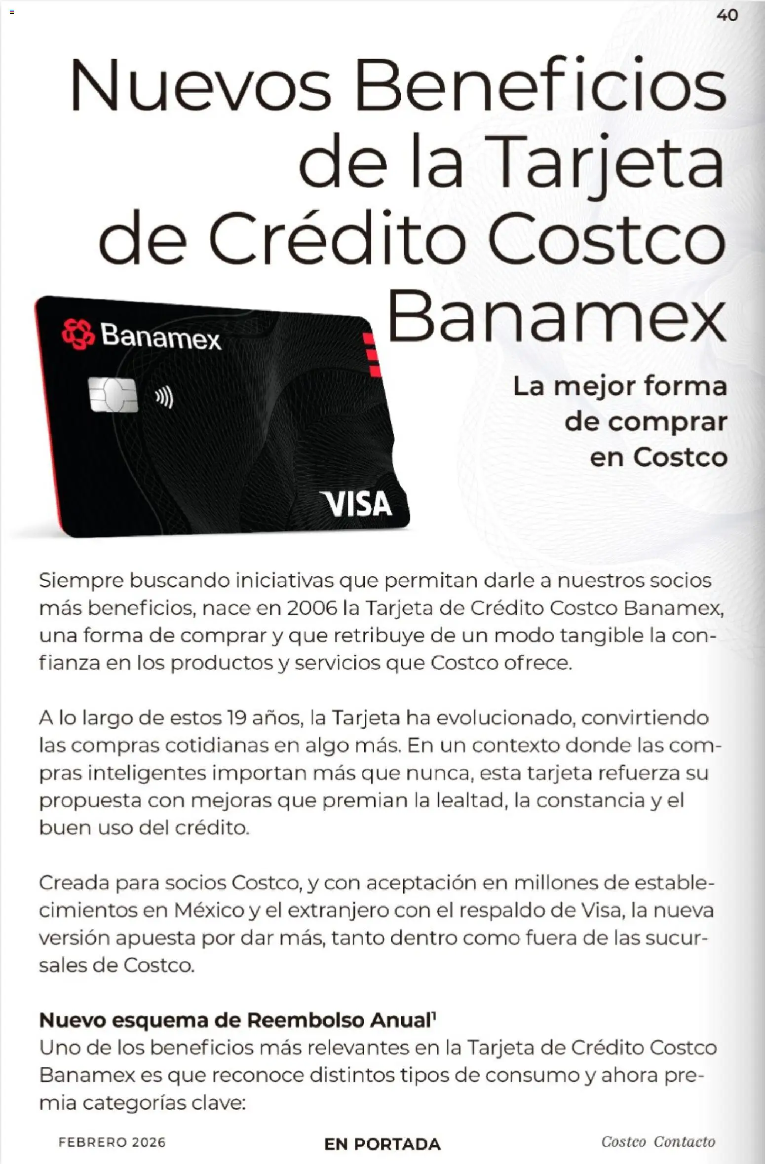 Nuevas ofertas de Costco válidas en toda la República Mexicana desde el 01.02.2026. ¡Encuentra las mejores ofertas en Costco Revista Febrero ! | Página: 40