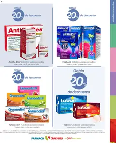 Vista previa de Soriana - Folleto Farnacia Súper Nacional, nuevo folleto de la tienda, válido en México a partir del 01.01.2026 | Página: 4 | Productos: Uva, Antigripal, Caja