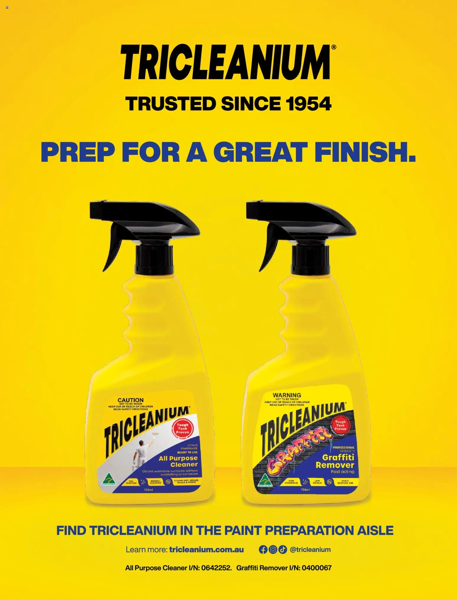 Bunnings Warehouse catalogue - valid from 01.04.2026 | Page: 75 | Products: Fragrance, Cleaner, Painting