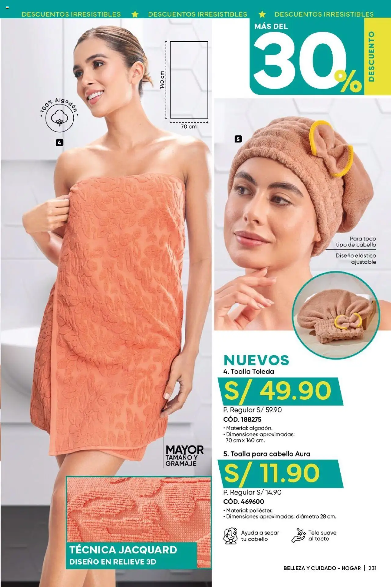 Catálogo Azzorti válido desde 17.06.2025 | Página: 233 | Productos: Toalla