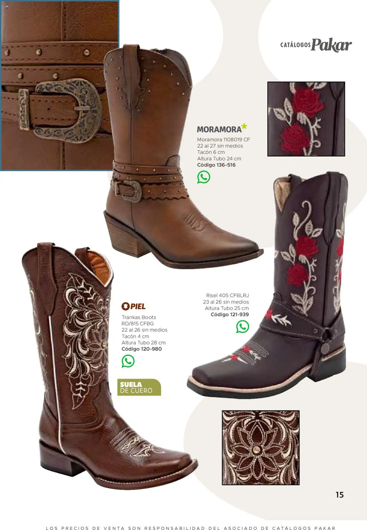 Nuevas ofertas de SC Pakar válidas en toda la República Mexicana desde el 24.07.2025. ¡Encuentra las mejores ofertas en SC Pakar - Catálogo Bota! | Página: 15