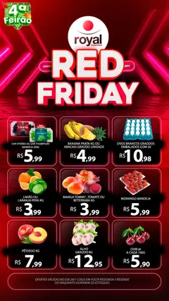 Royal Supermercados Black Friday - Pré-Visualização do folheto da loja Royal Supermercados, válido de 26.11.2025