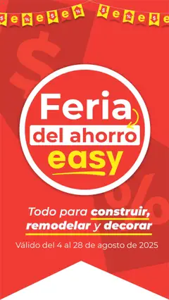 Easy - Catálogo -  Vista previa de la revista de la tienda Easy valido desde el 04.08.2025