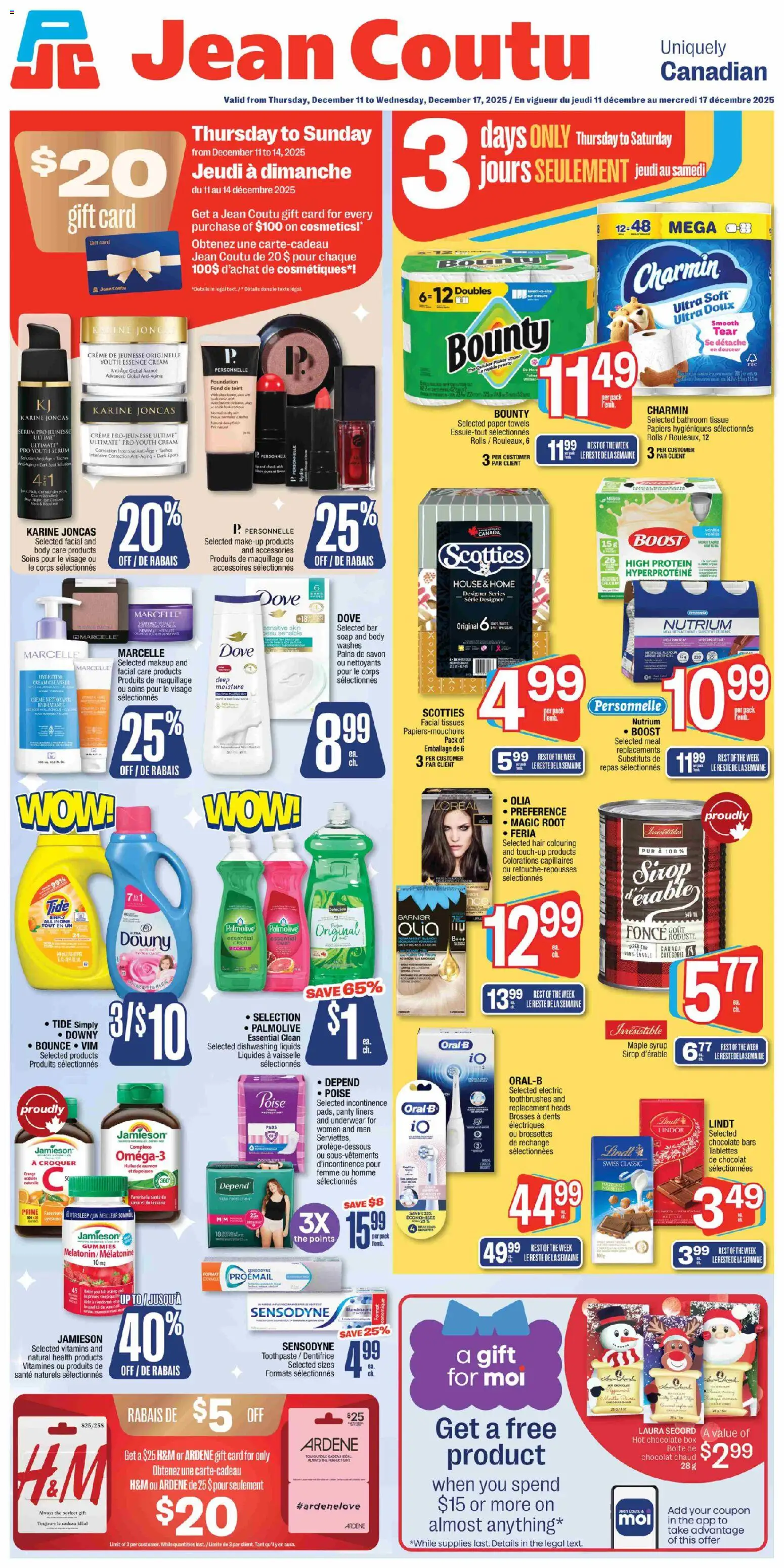 Jean Coutu flyer valid from 11.12.2025 | Page: 1