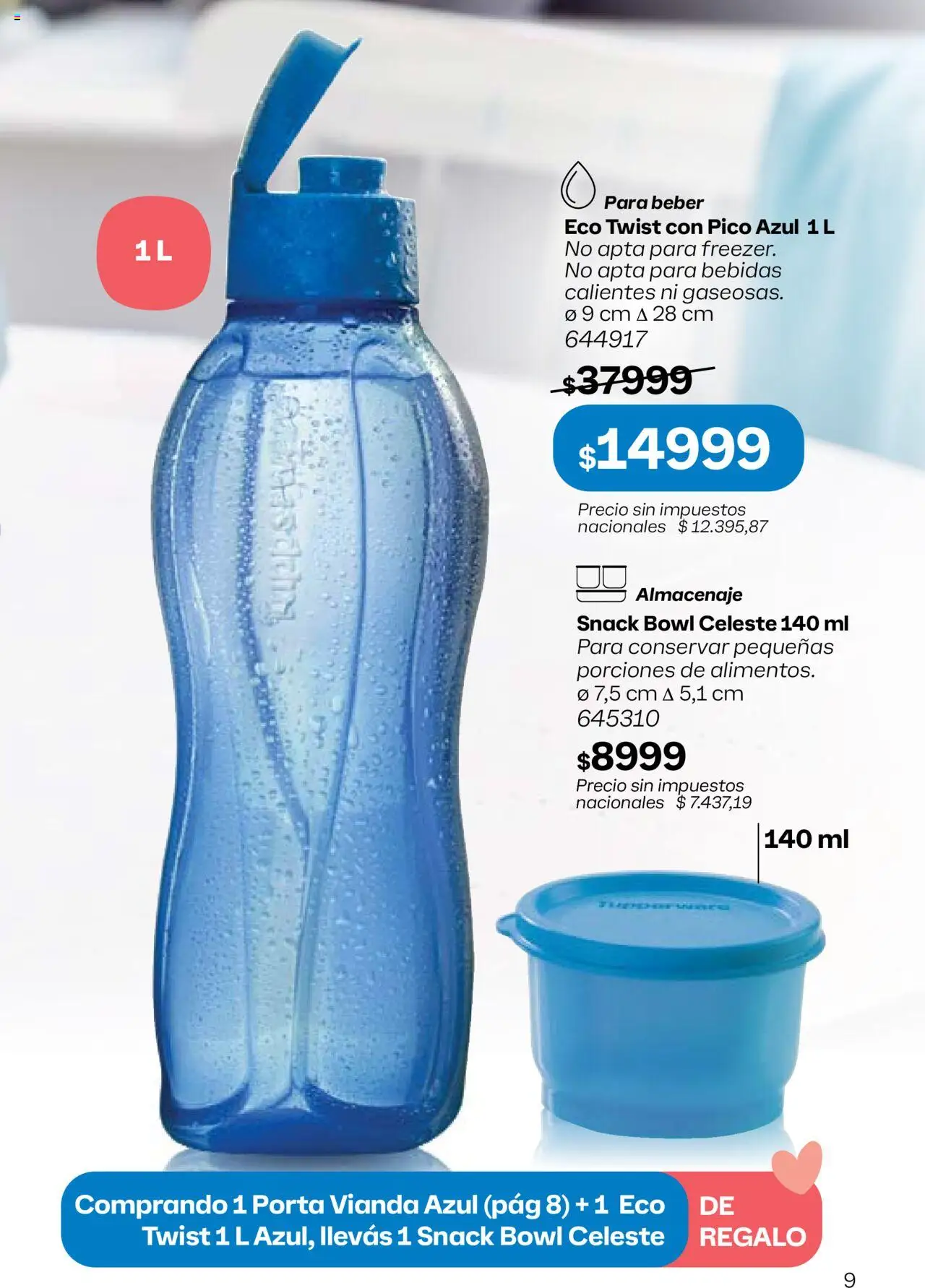 Tupperware Folleto │ válido desde el 08.09.2025 | Página: 10 | Productos: Pico, Bowl, Vianda