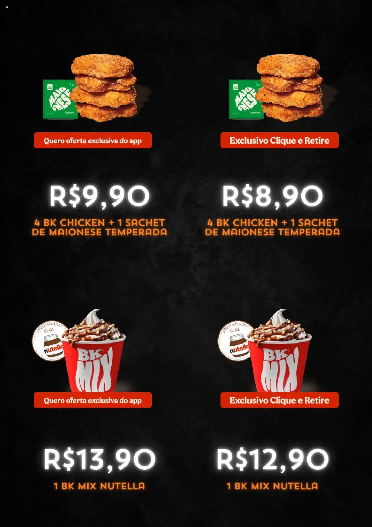 Burger King Folheto - válido de 06.05.2025 | Página: 7 | Produtos: Maiô, Maionese