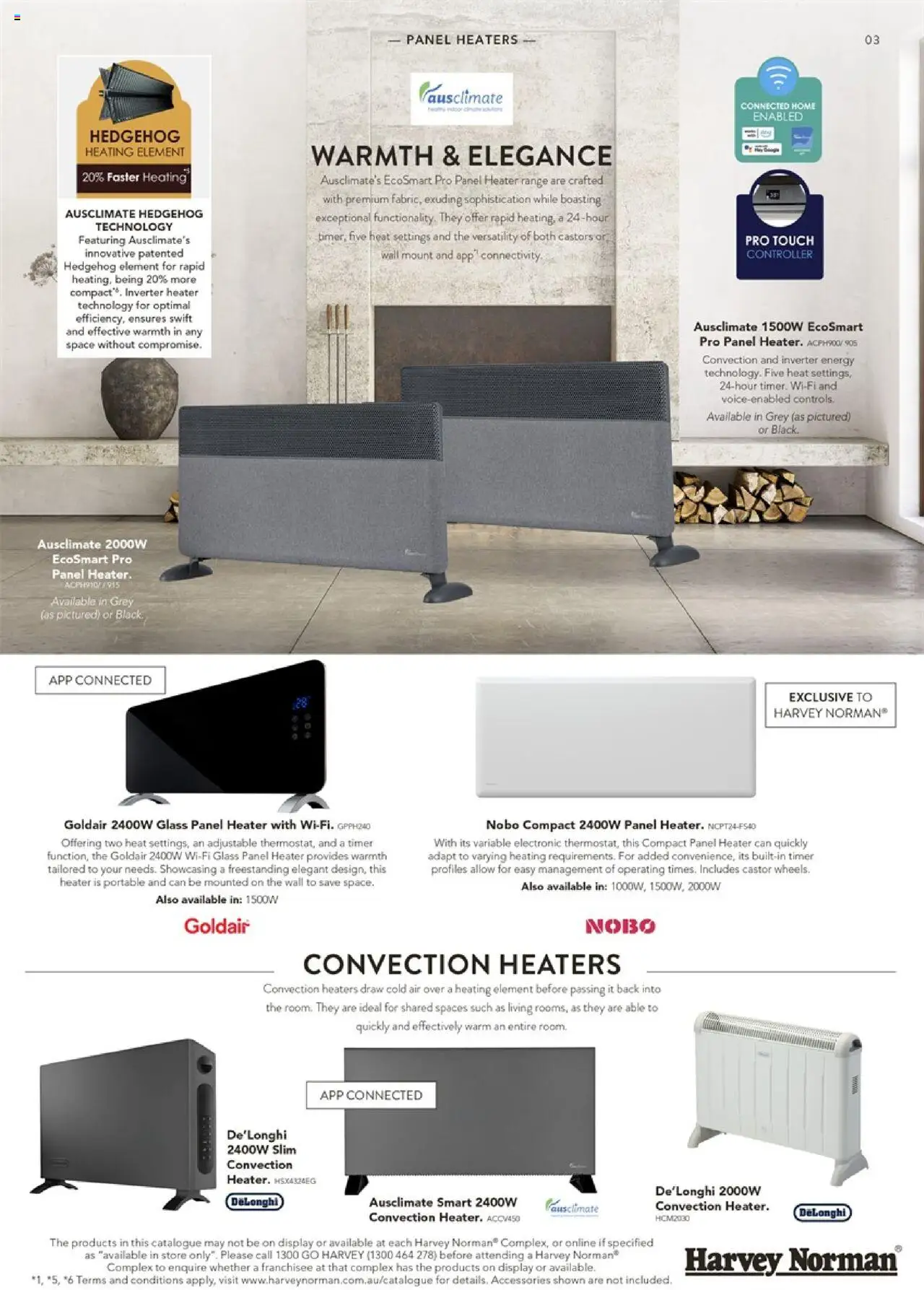 Harvey Norman catalogue - valid from 22.04.2025 | Page: 3 | Products: Heater, Accessories, Controller, Portable