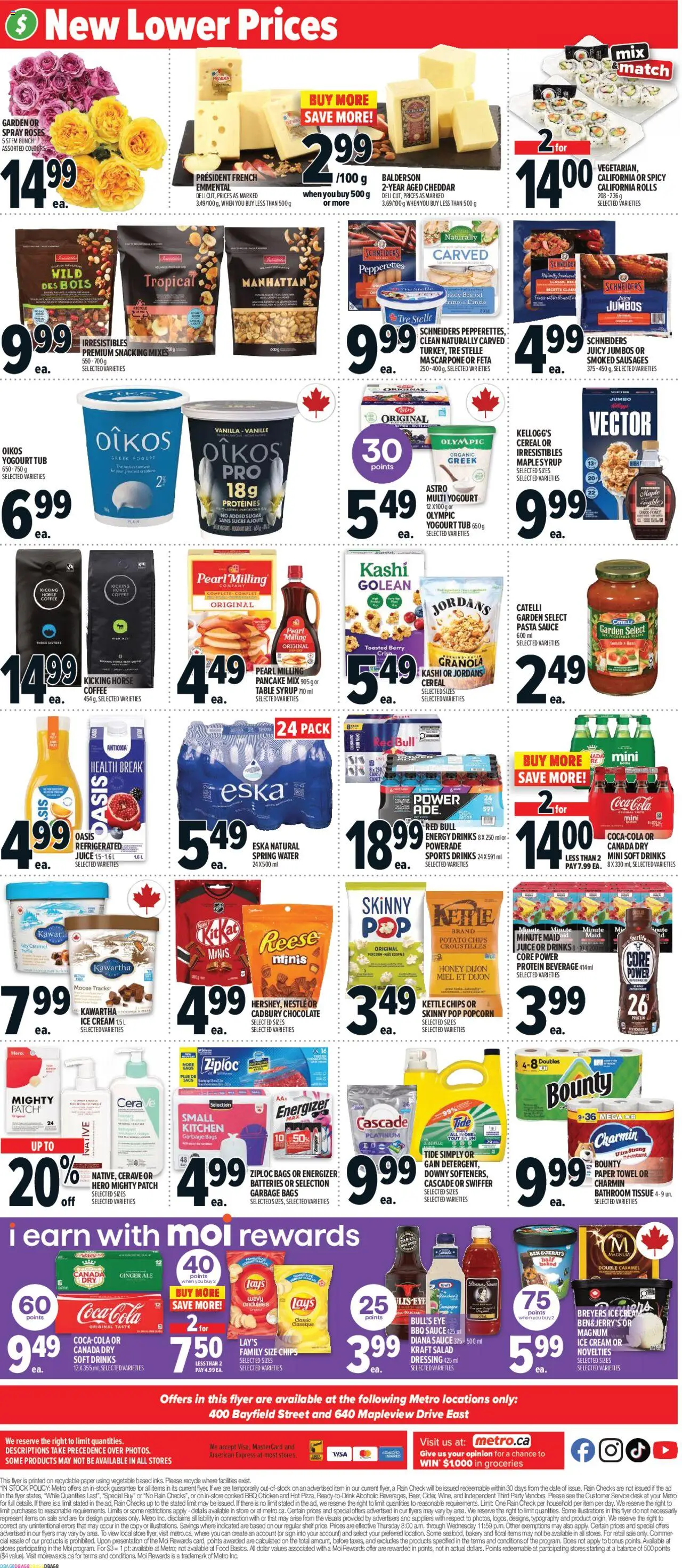 Metro flyer valid from 16.10.2025 | Page: 4 | Products: Shelf, Yogurt, Chocolate, Chicken