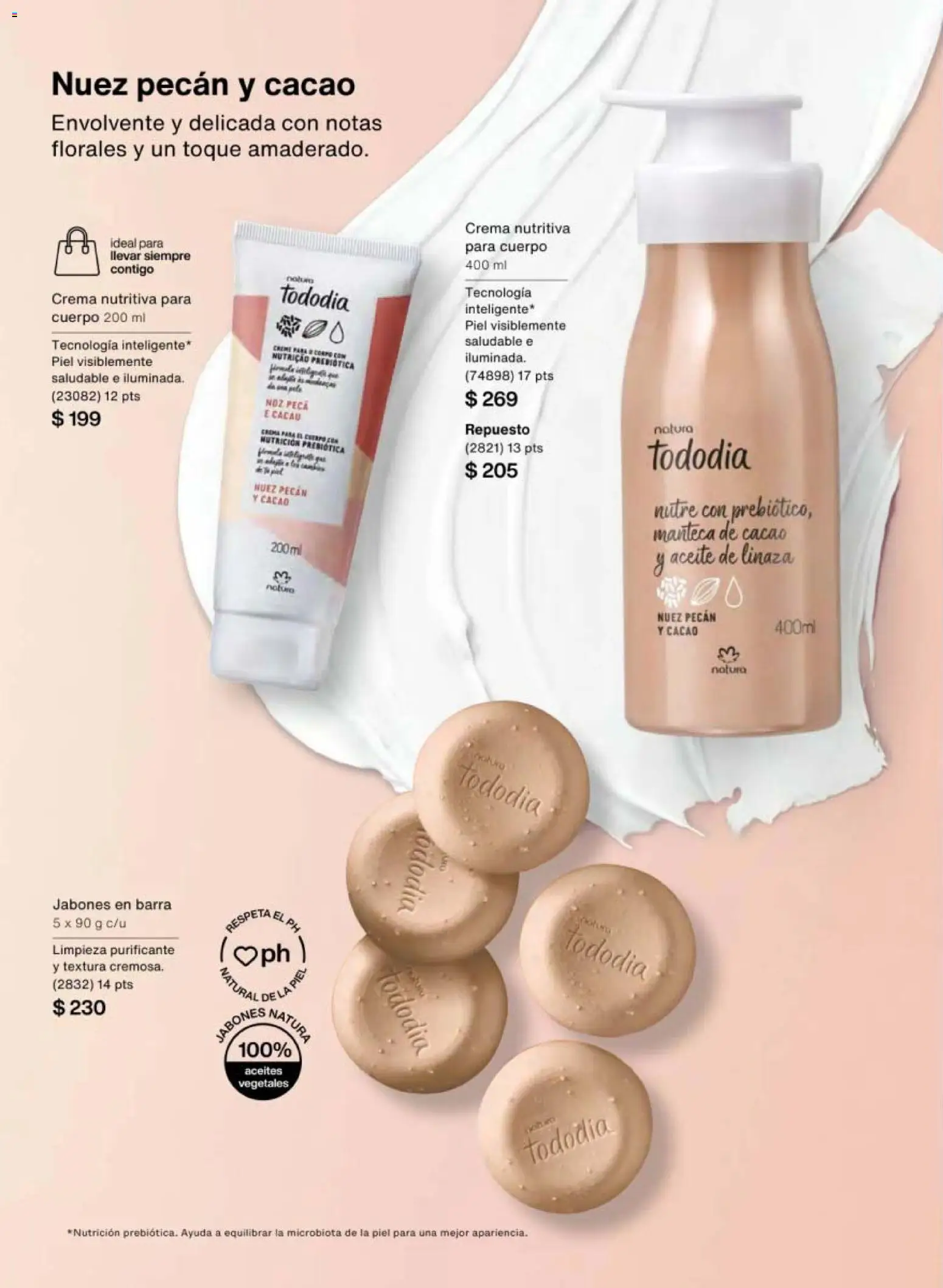 Nuevas ofertas de Natura válidas en toda la República Mexicana desde el 30.01.2026. ¡Encuentra las mejores ofertas en Natura campaña 3 2026! | Página: 112 | Productos: Crema, Aceite, Nuez, Barra