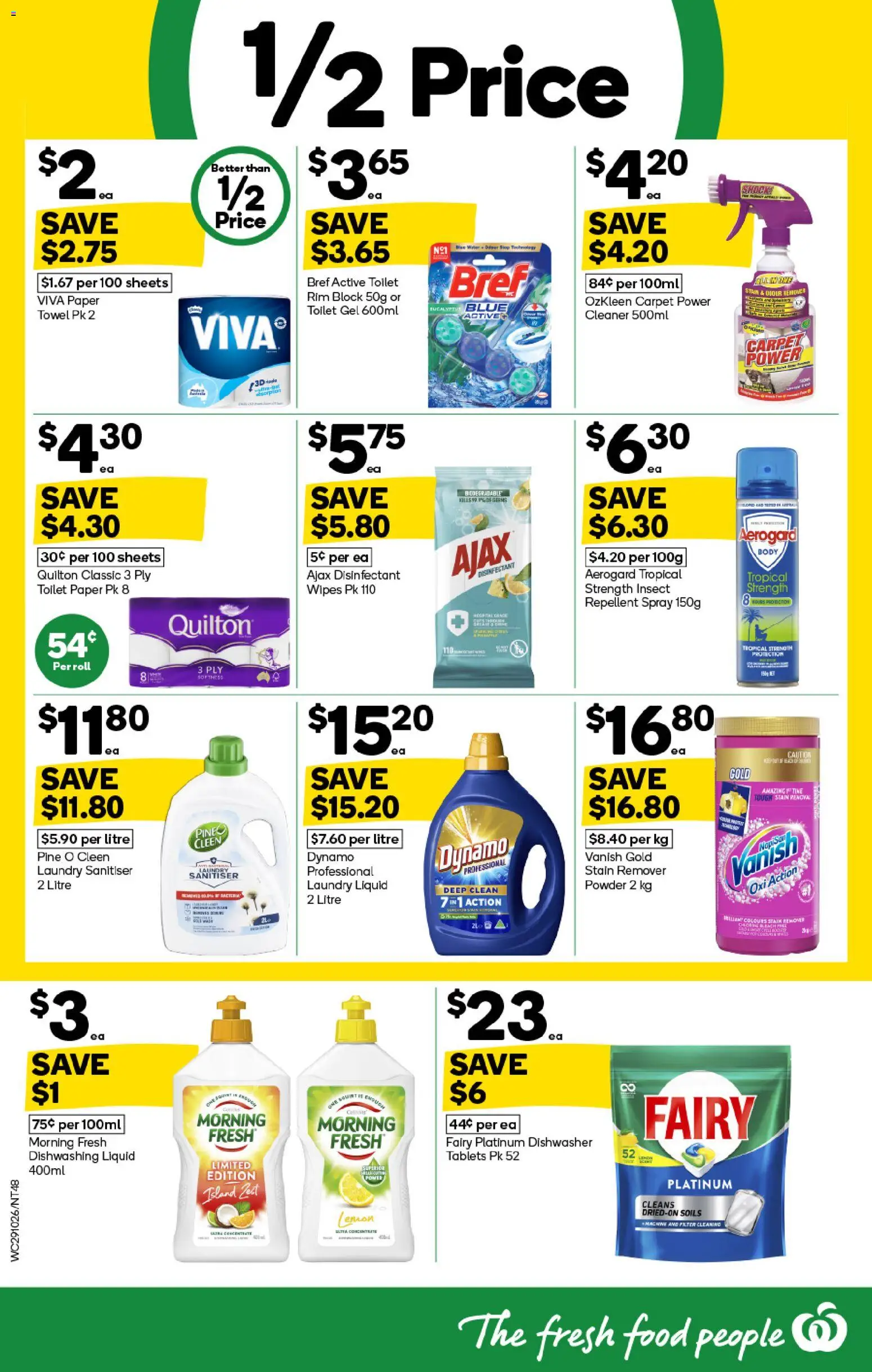 Woolworths catalogue - valid from 29.10.2025 | Page: 48 | Products: Toilet, Carpet, Powder, Laundry