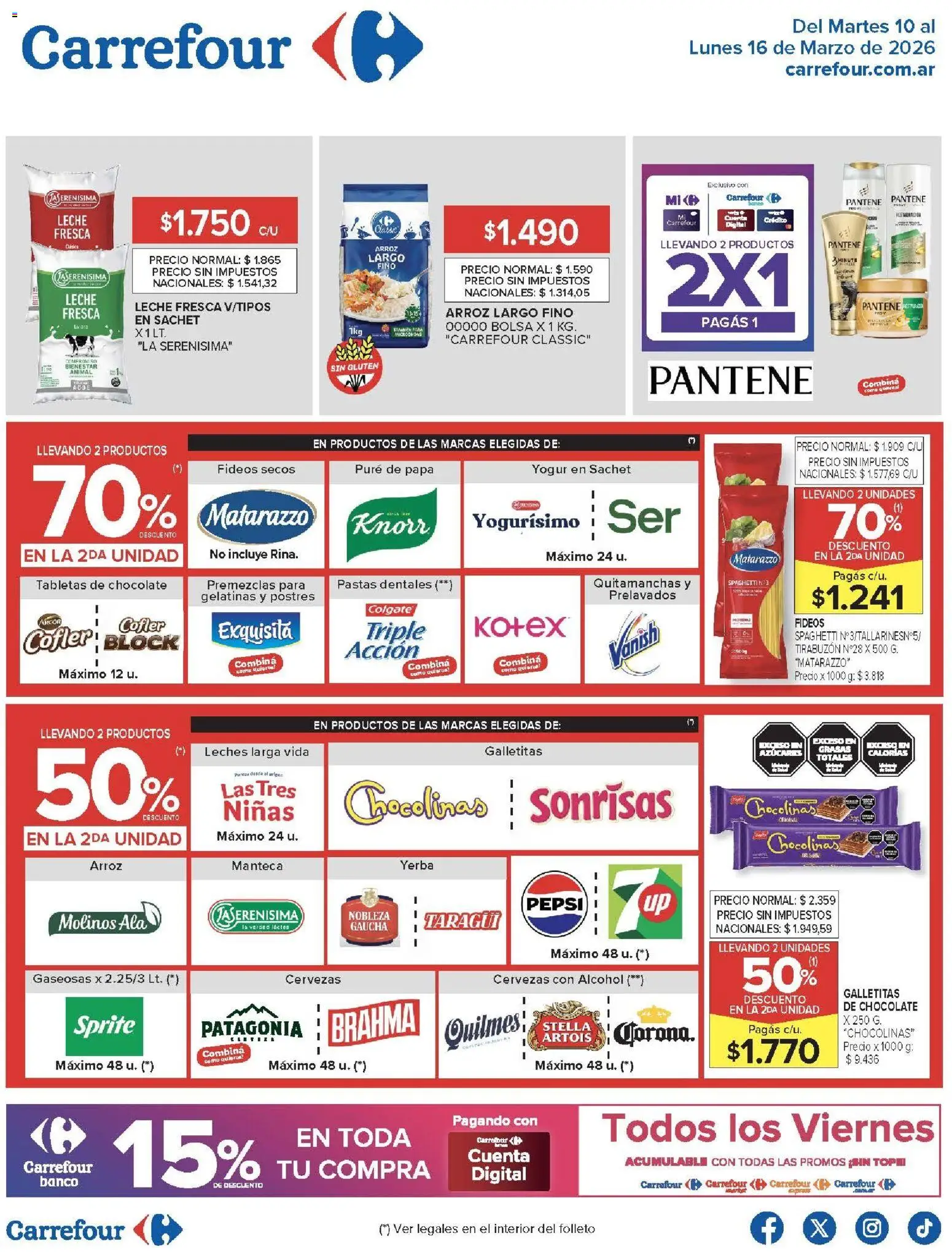 Carrefour ofertas │ válido desde el 10.03.2026 | Página: 1