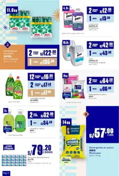 Catálogo Makro válido desde 31.07.2025 | Página: 11 | Productos: Detergente, Ropa, Bolsa, Polvo