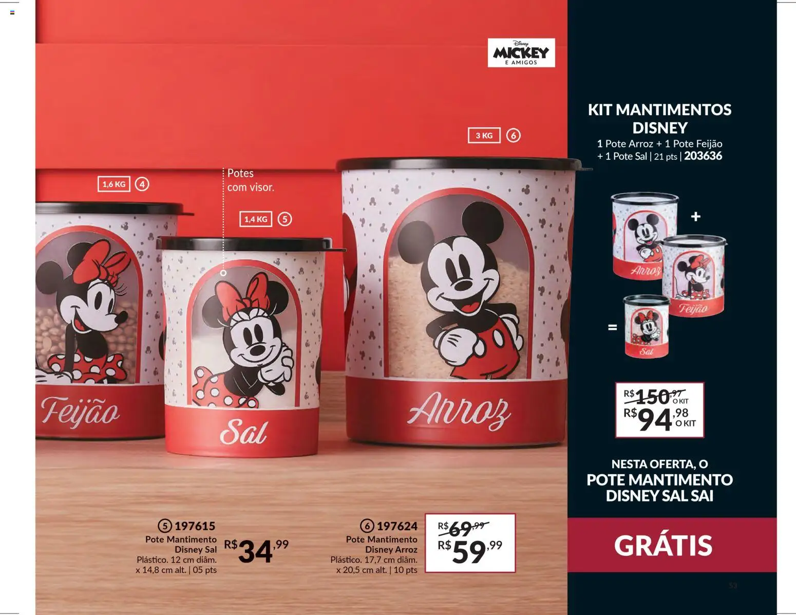 Avon Folheto - válido de 29.10.2025 | Página: 53 | Produtos: Feijão, Arroz, Potes, Sal