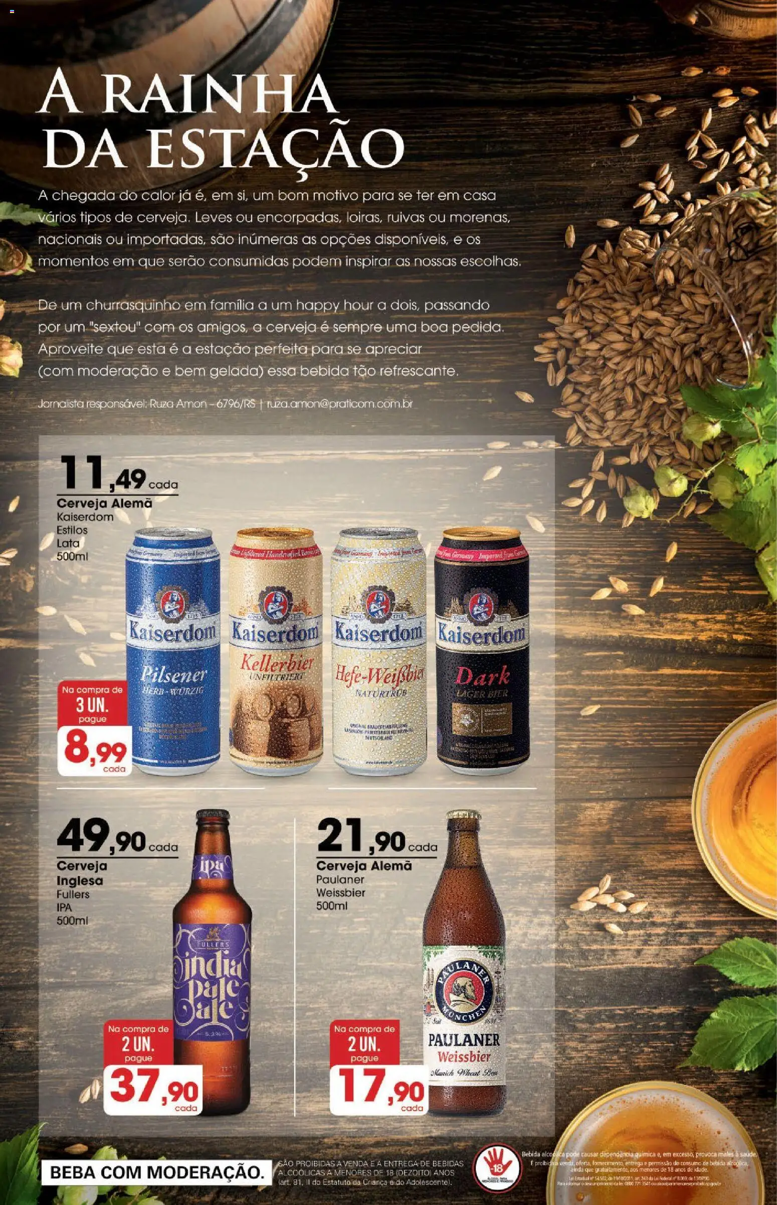 Zaffari Folheto - válido de 07.11.2025 | Página: 2 | Produtos: Cerveja, Bebida