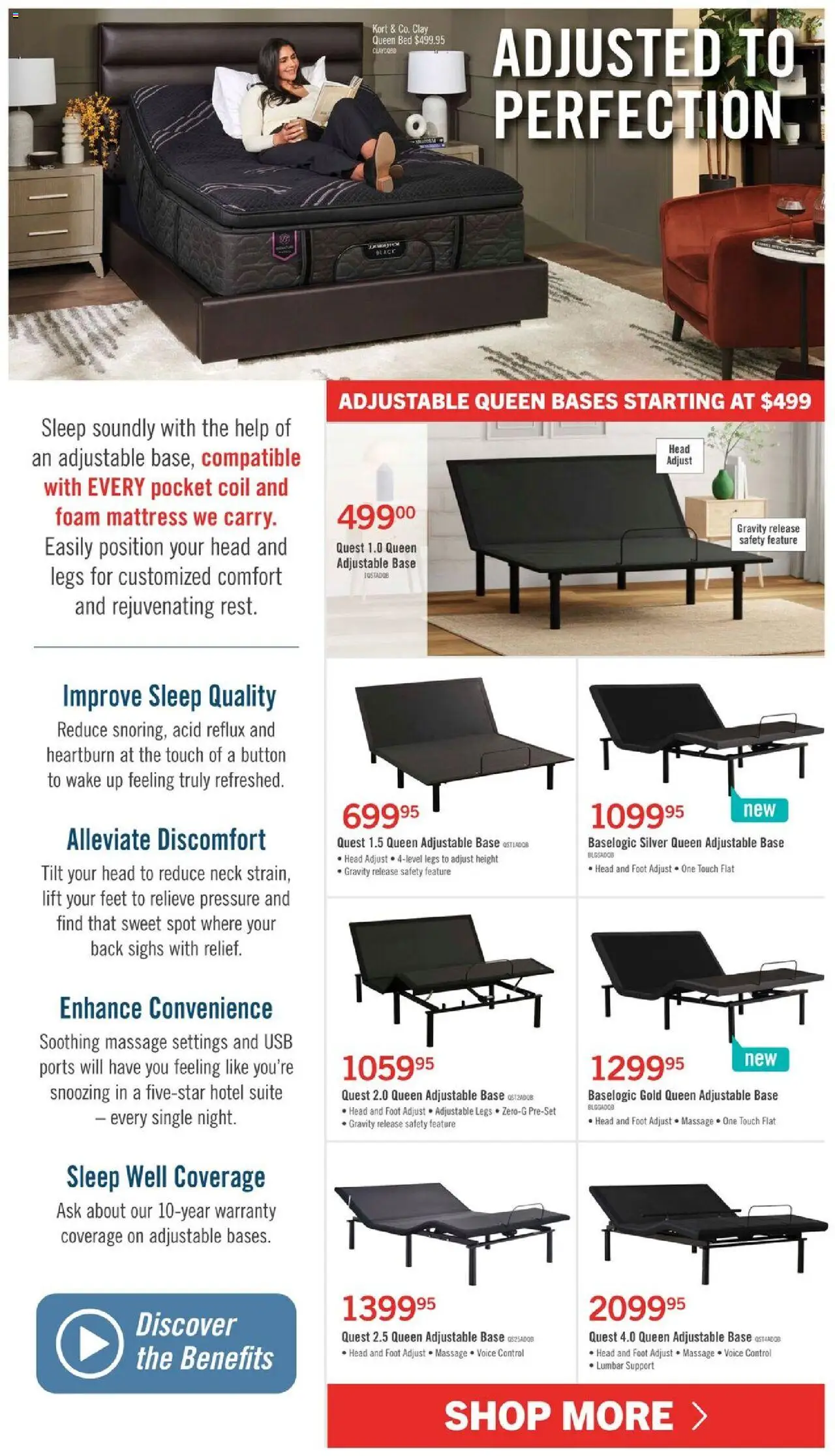 The Brick flyer valid from 10.10.2025 | Page: 12 | Products: Bed, Mattress