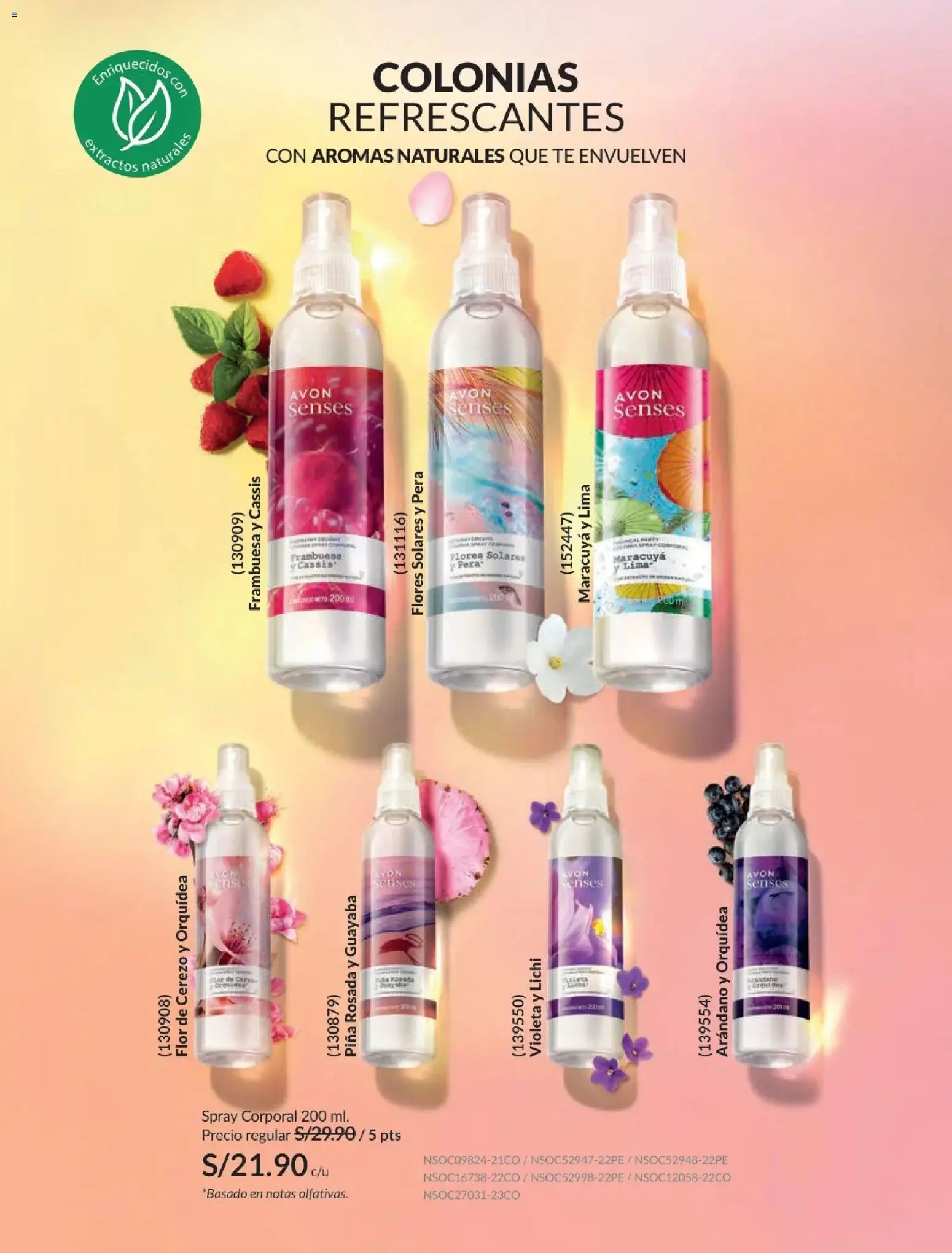 Catálogo Avon válido desde 10.03.2026 | Página: 132 | Productos: Té, Piña