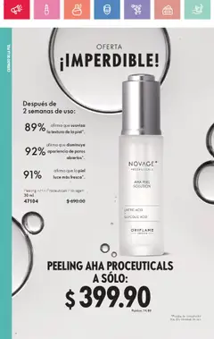 Nuevas ofertas de Oriflame válidas en toda la República Mexicana desde el 12.07.2025. ¡Encuentra las mejores ofertas en Oriflame campaña 10 2025! | Página: 90 | Productos: Peeling