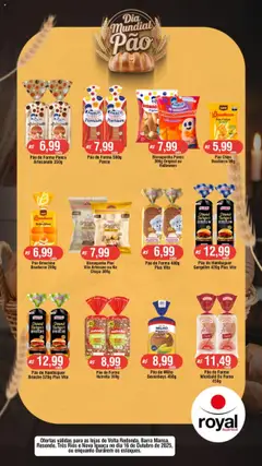Royal Supermercados - Ofertas Dia do Pão - Pré-Visualização do folheto da loja Royal Supermercados, válido de 16.10.2025