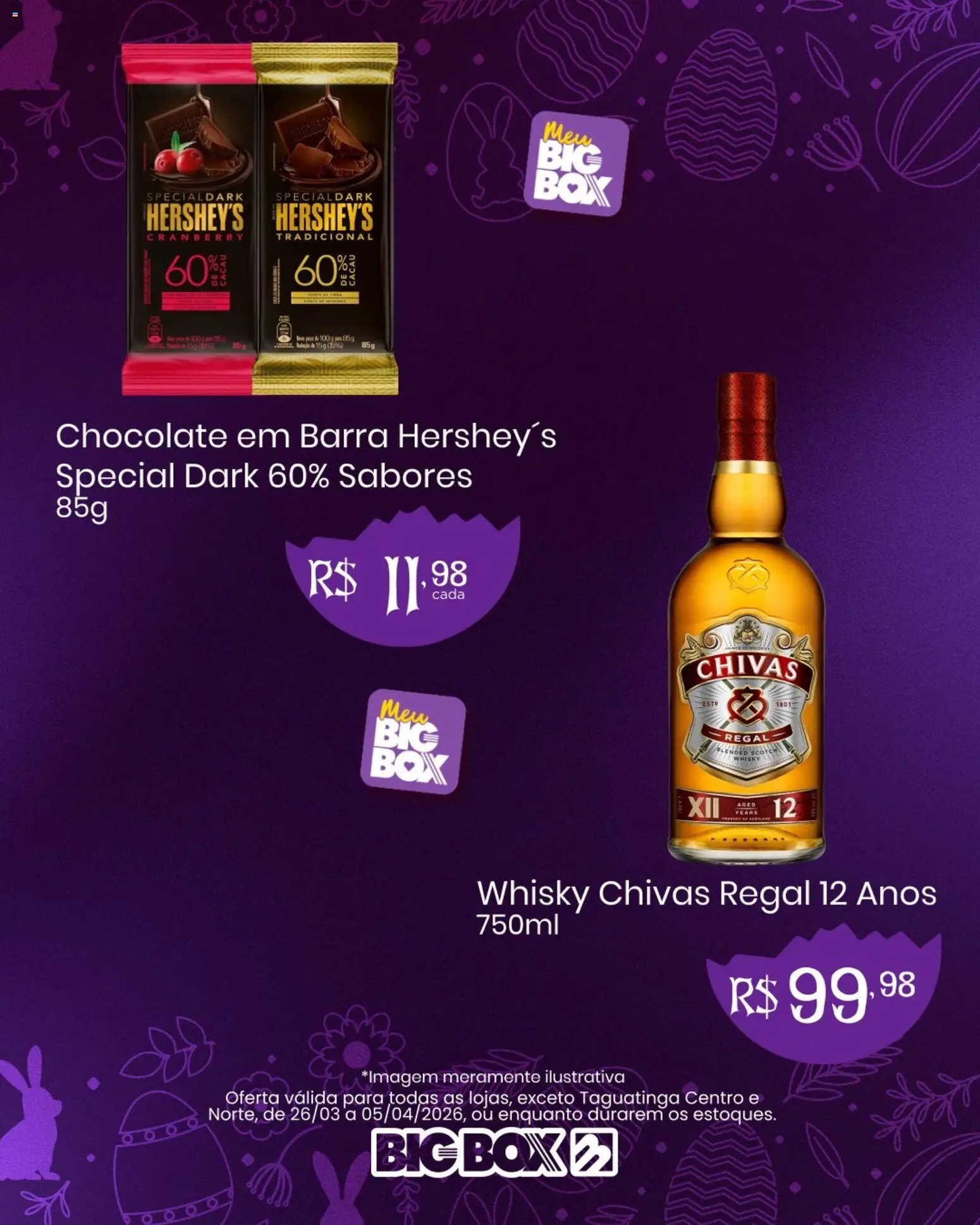 Big Box Folheto - válido de 26.03.2026 | Página: 2 | Produtos: Cranberry, Whisky, Chocolate