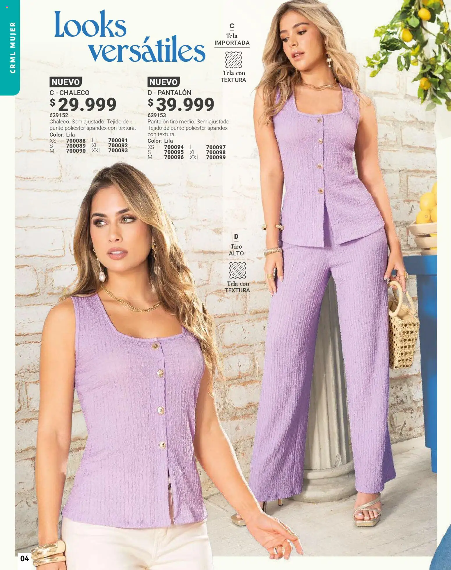 Carmel revista - valida desde el 01.03.2026 | Página: 4 | Productos: Chaleco