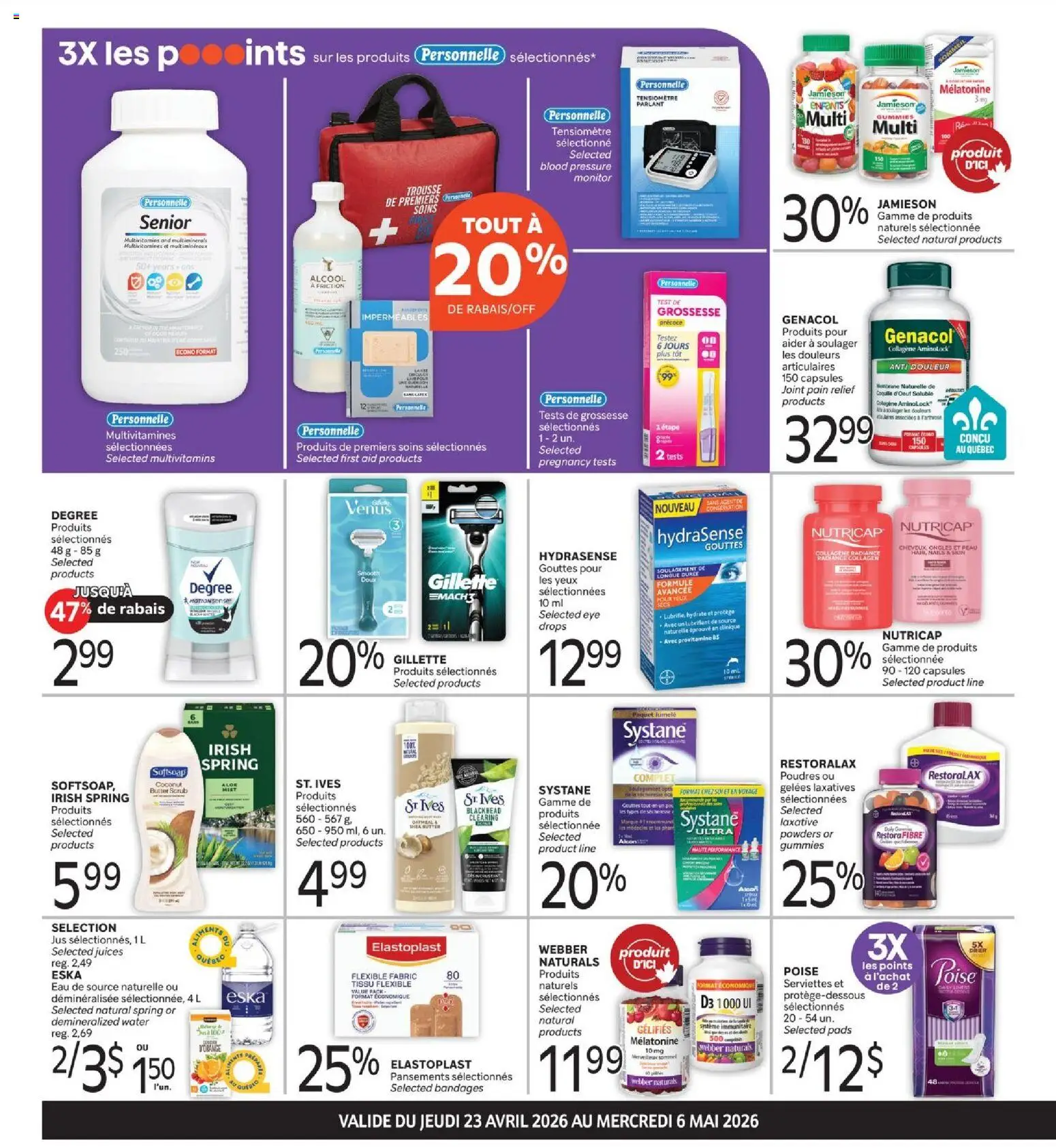 Brunet flyer valid from 23.04.2026 | Page: 2 | Products: Monitor, Soap, Butter