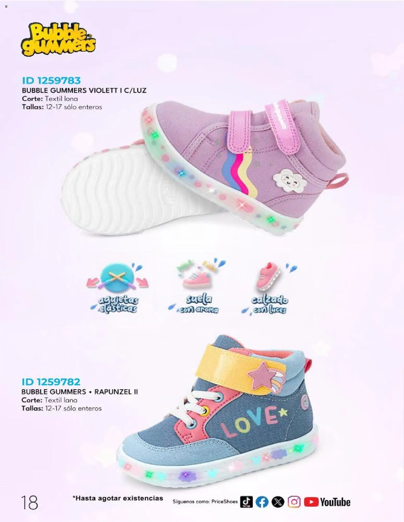 Nuevas ofertas de Price Shoes válidas en toda la República Mexicana desde el 06.12.2025. ¡Encuentra las mejores ofertas en Price Shoes catálogo Bebés! | Página: 18 | Productos: Lona