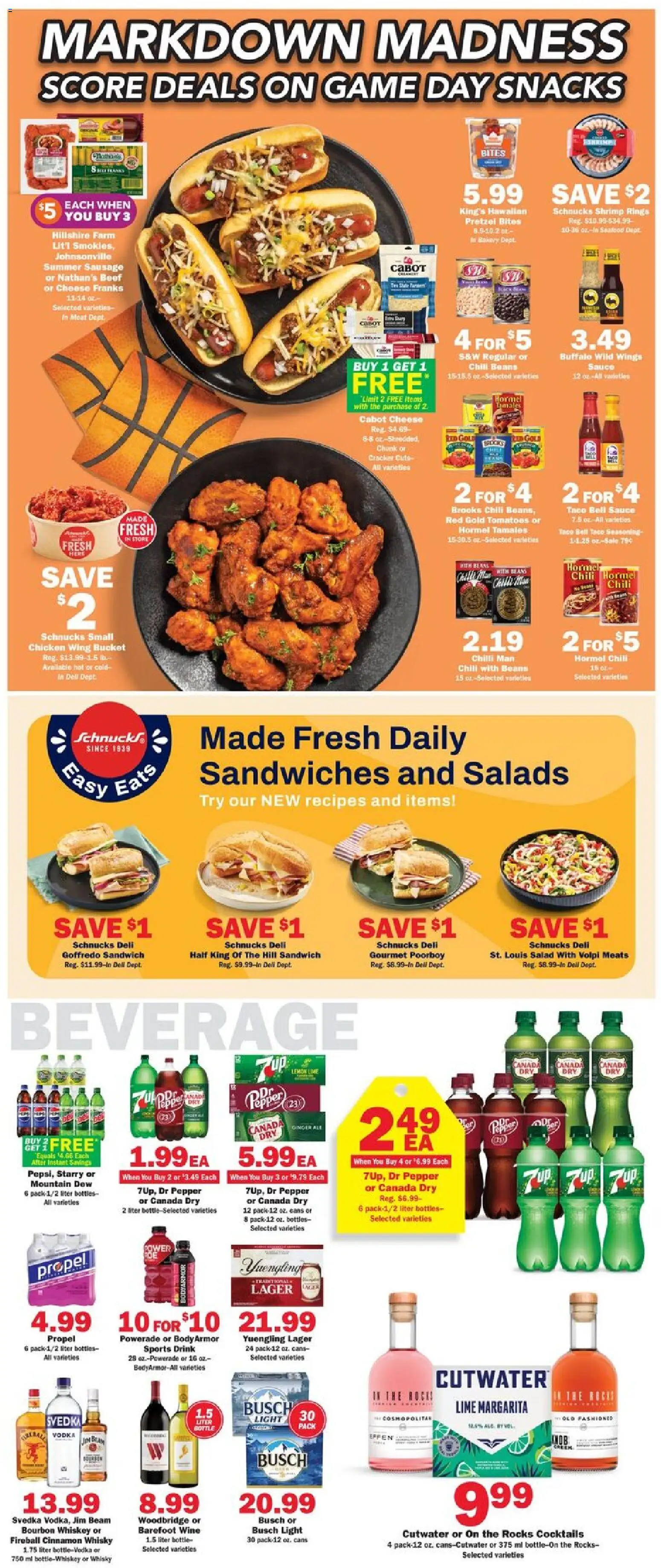Schnucks Weekly Print Ad - IL - valid from 18.03.2026 | Page: 3 | Products: Ginger, Seafood, Lemon, Lime