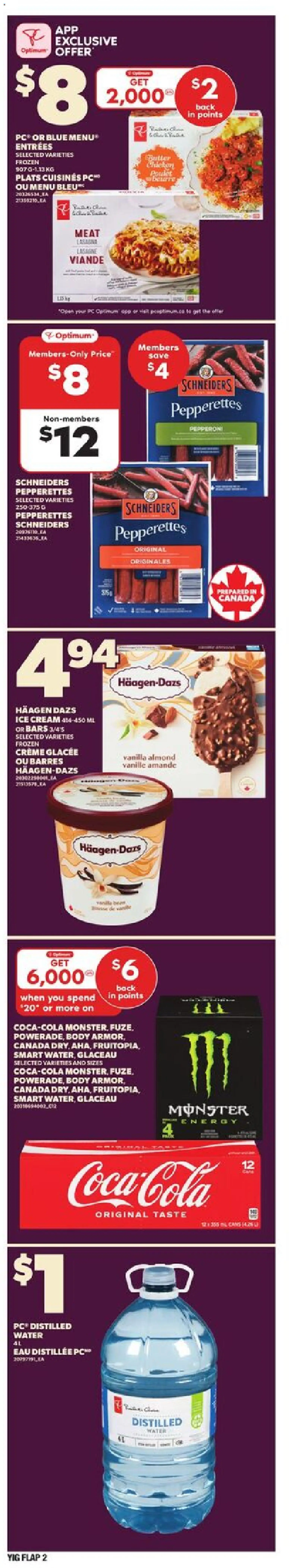 Independent Grocer flyer valid from 23.10.2025 | Page: 2 | Products: Cream, Ice cream, PC