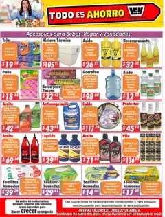 Vista previa de Casa Ley folleto Durango, nuevo folleto de la tienda, válido en México a partir del 27.04.2026