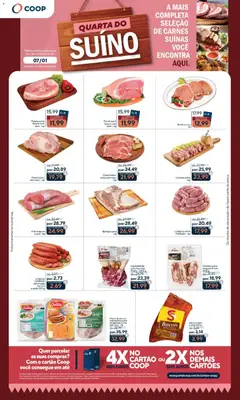Coop - Ofertas Quarta dos Suínos - Pré-Visualização do folheto da loja Coop, válido de 07.01.2026