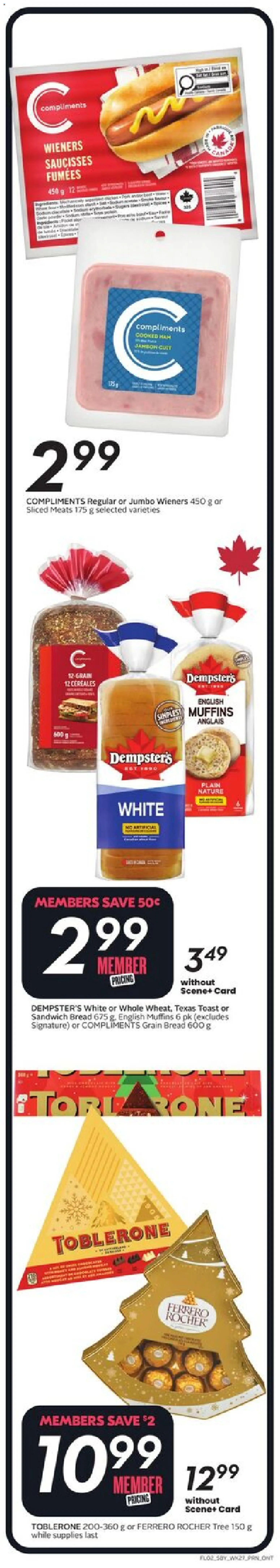 Sobeys flyer valid from 30.10.2025 | Page: 3 | Products: Bread