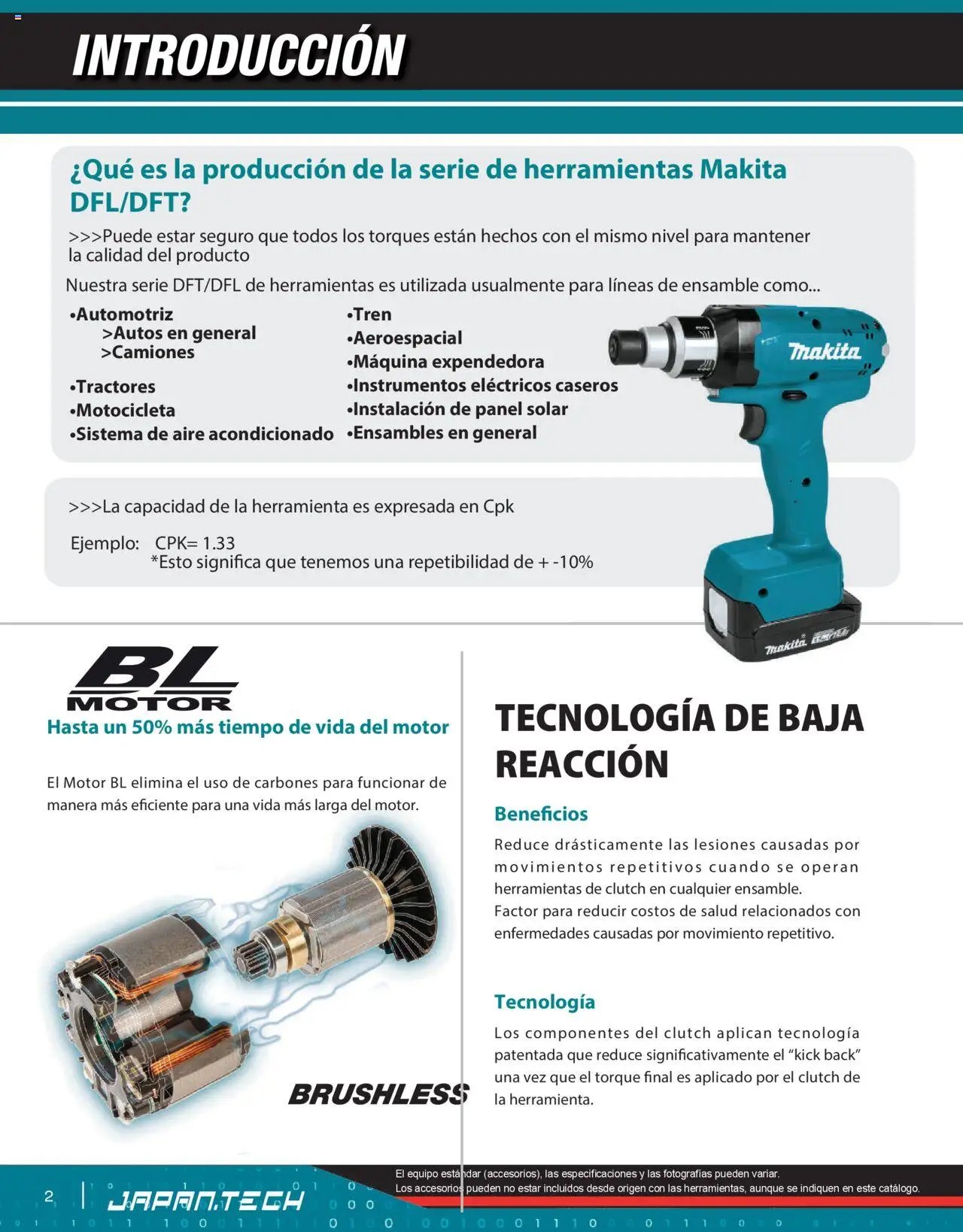 Nuevas ofertas de Makita válidas en toda la República Mexicana desde el 07.10.2024. ¡Encuentra las mejores ofertas en Makita catálogo Líneas de Ensamble! | Página: 2 | Productos: Aire acondicionado