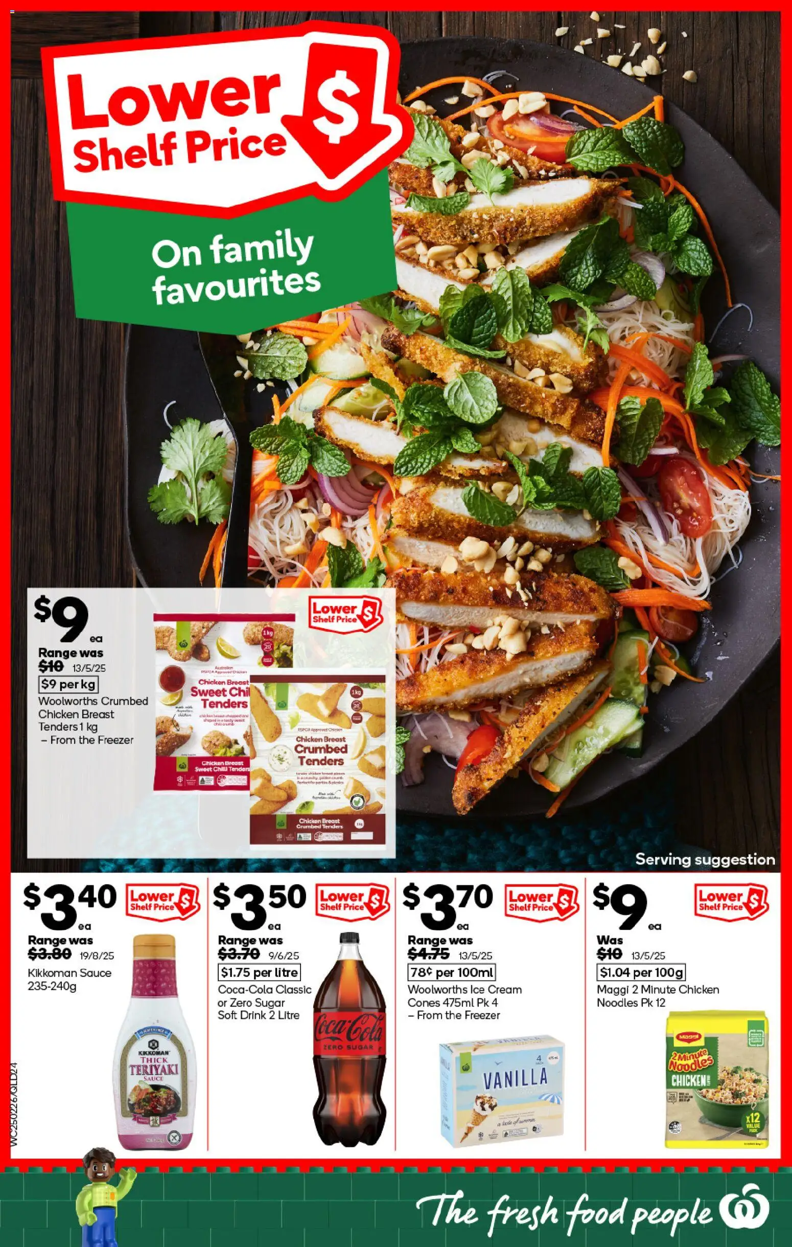 Woolworths catalogue - valid from 25.02.2026 | Page: 22 | Products: Shelf, Noodles, Cream, Sugar