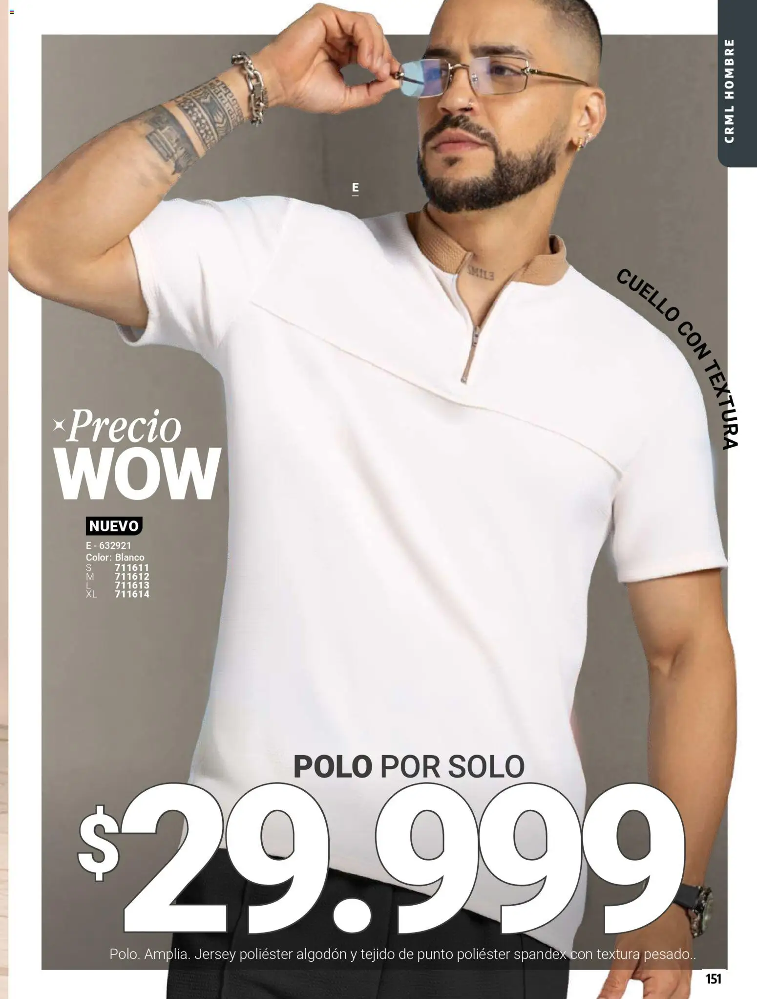 Carmel revista - valida desde el 01.06.2026 | Página: 151 | Productos: Algodón, Cuello