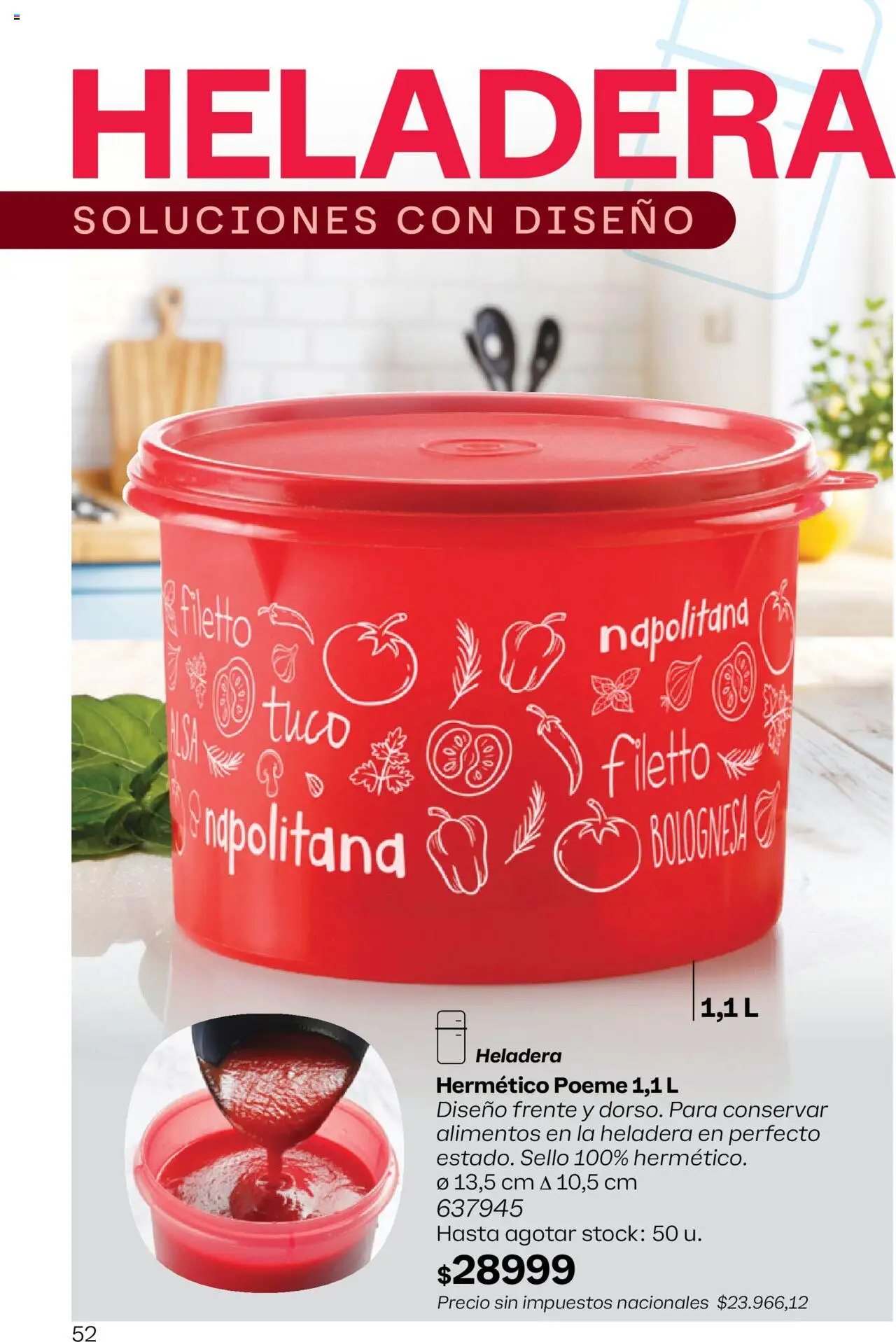 Tupperware - Campaña 16/2025 │ válido desde el 21.09.2025 | Página: 53 | Productos: Heladera