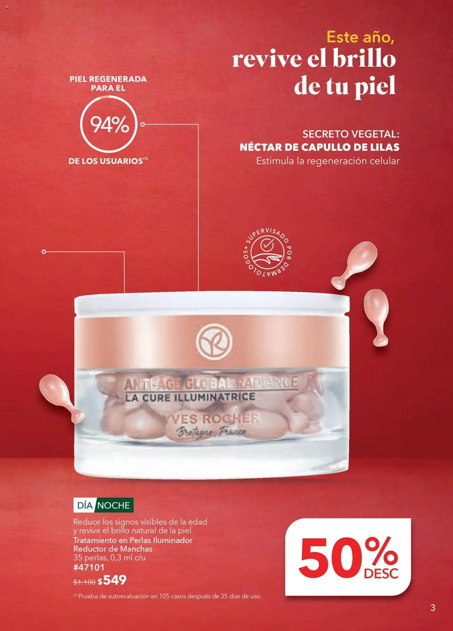 Nuevas ofertas de Yves Rocher válidas en toda la República Mexicana desde el 30.12.2025. ¡Encuentra las mejores ofertas en Yves Rocher campaña 1 2026! | Página: 3 | Productos: Iluminador, Brillo
