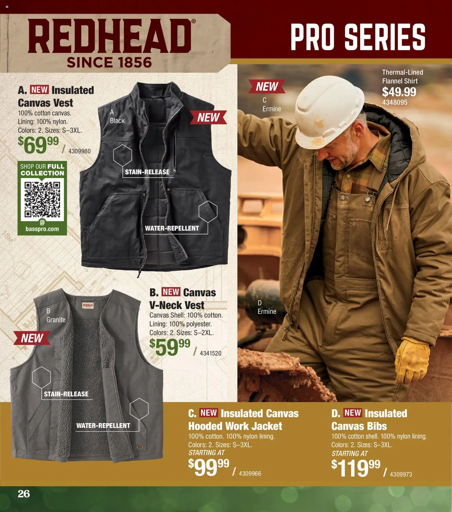 Cabela's Christmas Gift Guide 25 - valid from 01.11.2025 | Page: 26 | Products: Canvas, Shirt, Vest, Jacket