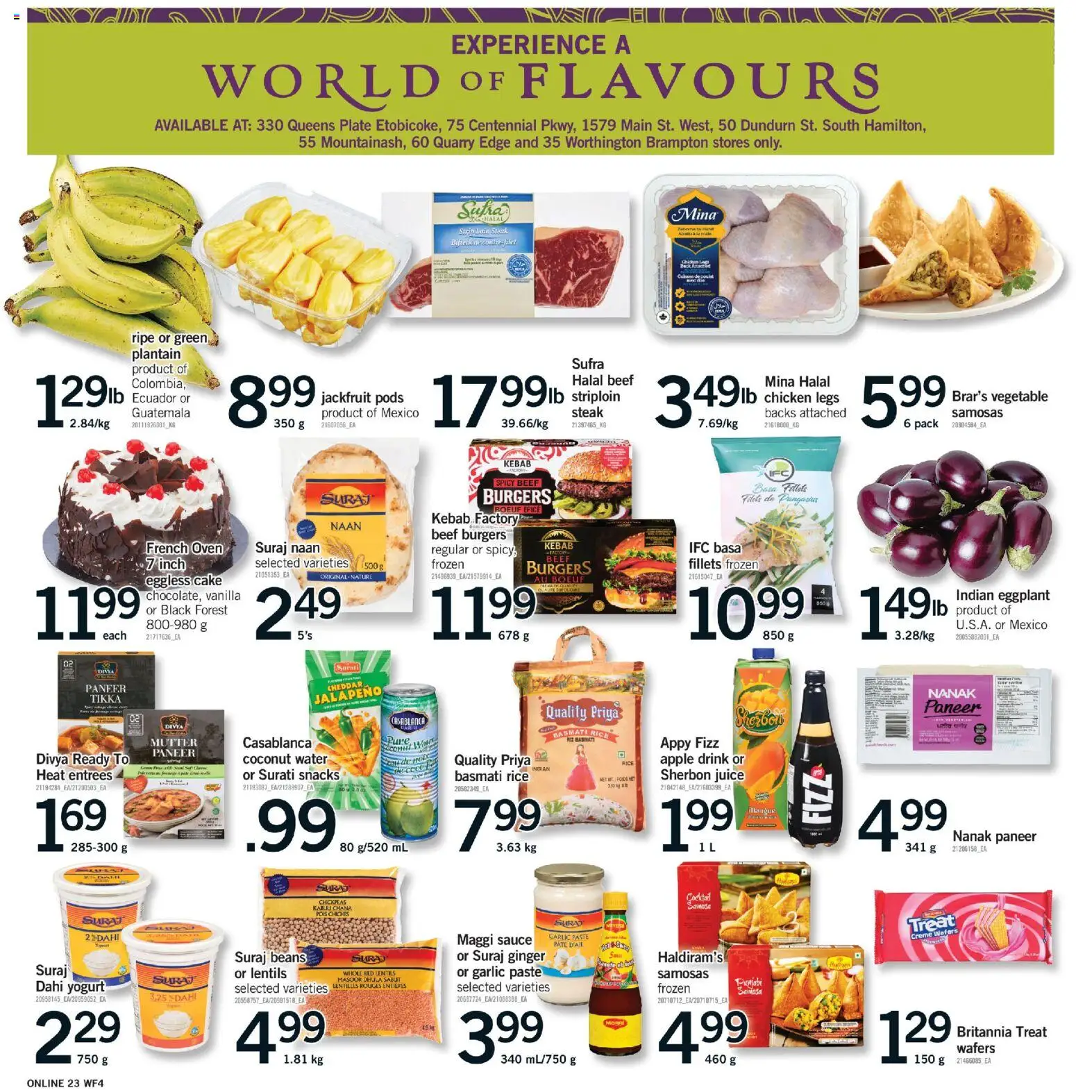Fortinos flyer valid from 23.04.2026 | Page: 23 | Products: Beef, Oven, Yogurt, Chicken