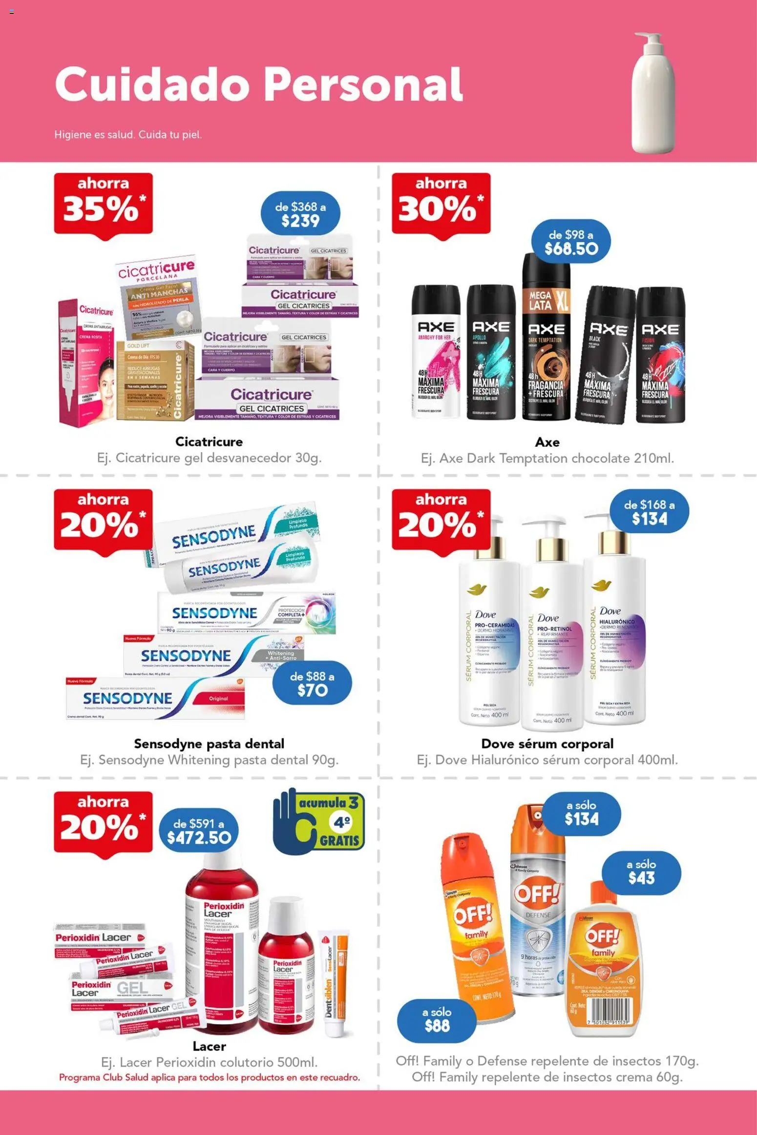 Nuevas ofertas de Farmacia San Pablo válidas en toda la República Mexicana desde el 05.04.2026. ¡Encuentra las mejores ofertas en Farmacia San Pablo catálogo! | Página: 11 | Productos: Serum, Crema, Repelente, Fragancia