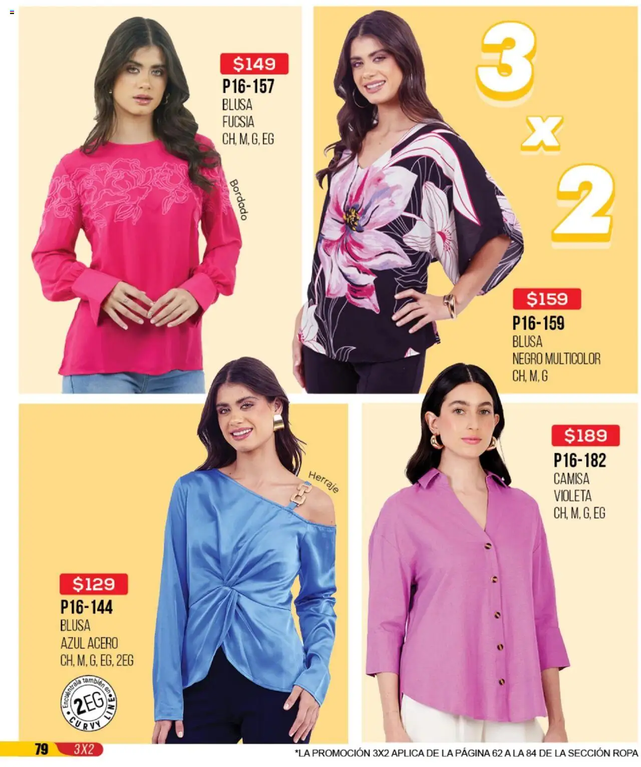 Nuevas ofertas de Cklass válidas en toda la República Mexicana desde el 22.09.2025. ¡Encuentra las mejores ofertas en Cklass - Catálogo Liquidación Ropa! | Página: 80 | Productos: Blusa, Camisa, Ropa